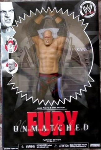 WWE: Unmatched Fury Kane, Jan 2007 Action Figure by Jakks Pacific