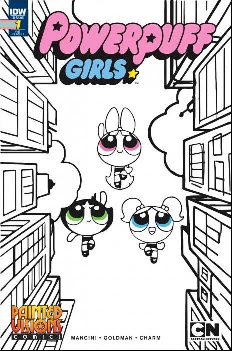 Powerpuff Girls 1 F Jul 16 Comic Book By Idw