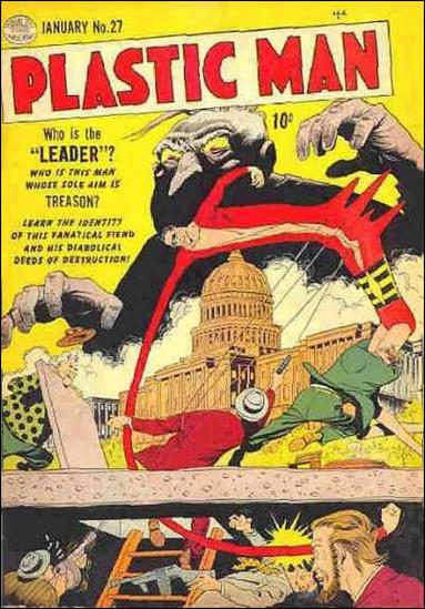 Plastic Man (1943) 27-A by Comic Magazines