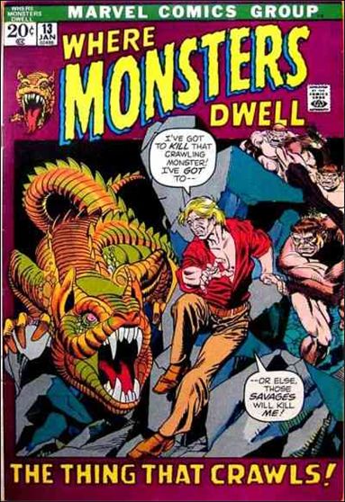 Where Monsters Dwell (1970) 13-A by Marvel
