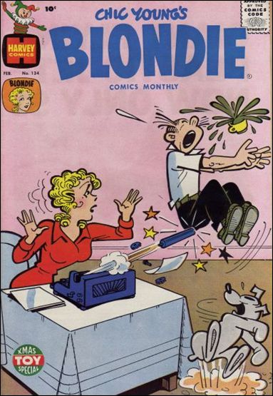 Blondie Comics 134 A, Feb 1960 Comic Book by Harvey