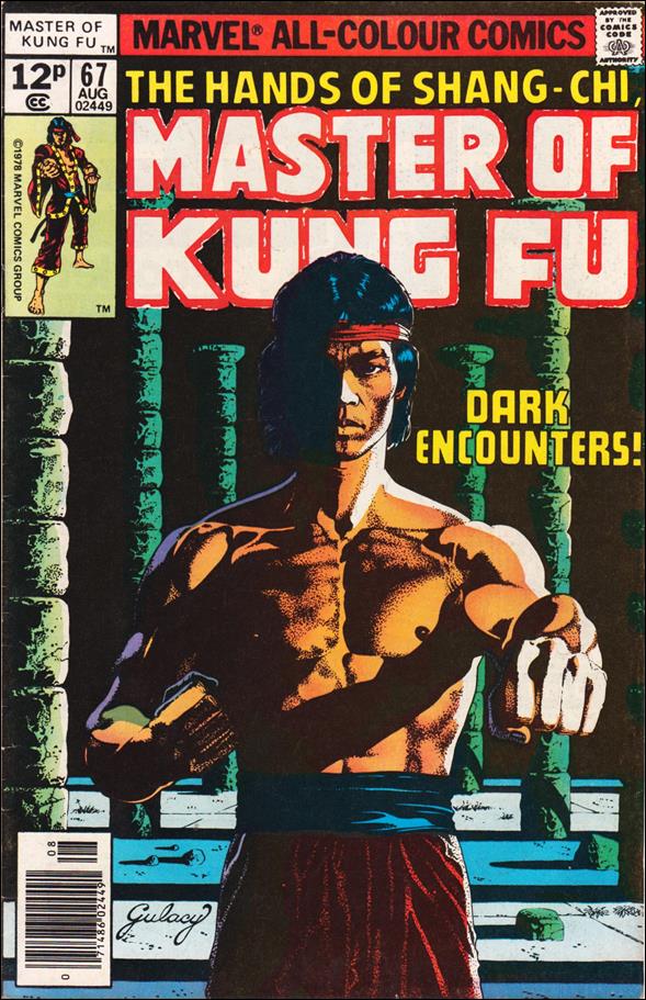 master of kung fu comic