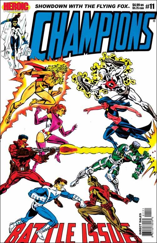 Champions (1986) 11-A by Heroic Publishing