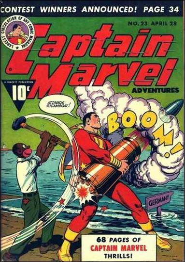 Captain Marvel Adventures 23-A by Fawcett