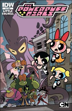 Powerpuff Girls 3 A, Nov 2013 Comic Book By Idw