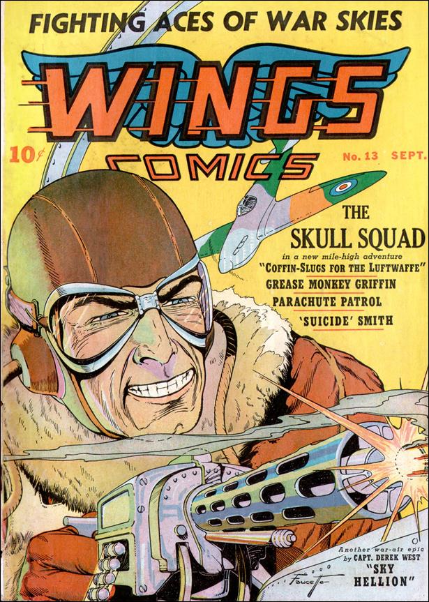 Wings Comics (1940) 13-A by Fiction House Magazines