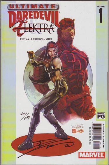 Ultimate Daredevil And Elektra 1 B, Jan 2003 Comic Book By Marvel