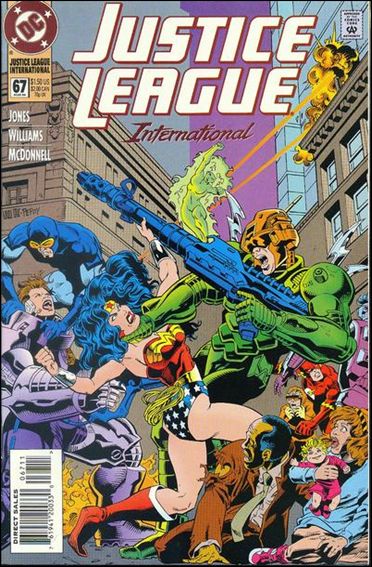 Justice League International (1993)  67-A by DC