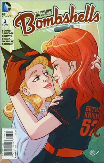 DC Comics Bombshells 3 B, Dec 2015 Comic Book By DC