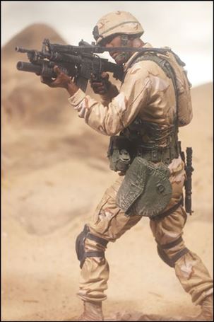 McFarlane Toys Military Redeployed Series 1 Marine Recon Soldier