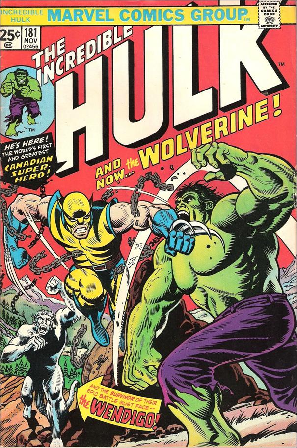 Incredible Hulk 181 A, Nov 1974 Comic Book by Marvel