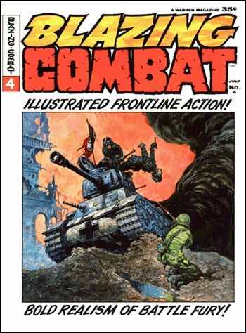 Blazing Combat 4-A by Warren