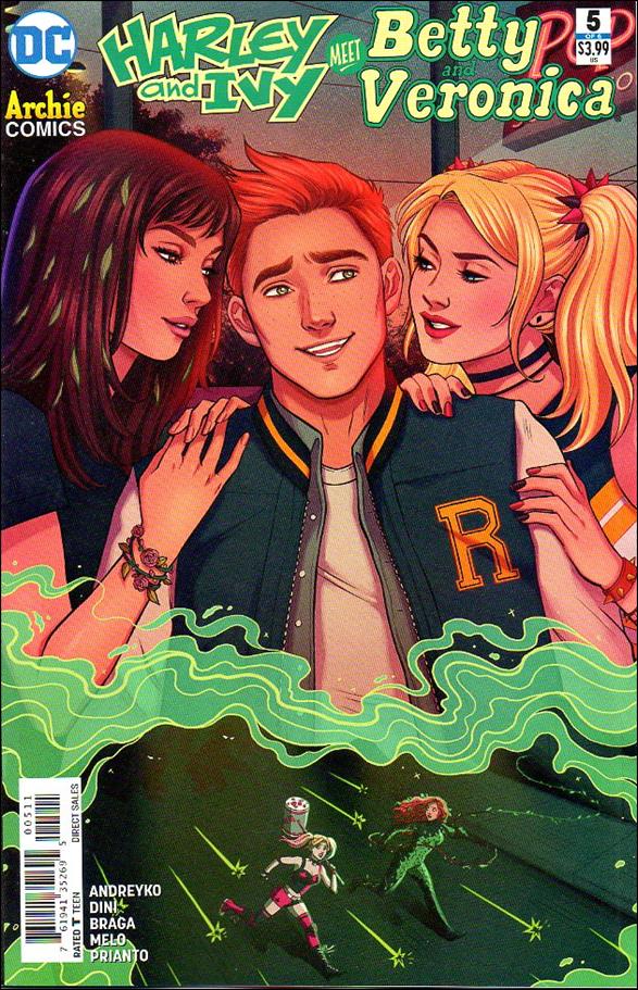 Harley & Ivy Meet Betty & Veronica 5 A, Apr 2018 Comic Book By Dc