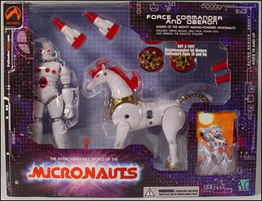 Micronauts (Series 1) Force Commander &amp; Oberon by Palisades Toys