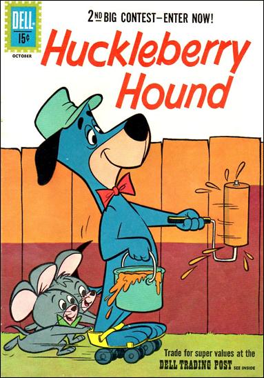 Huckleberry Hound (1959) 13-A by Dell