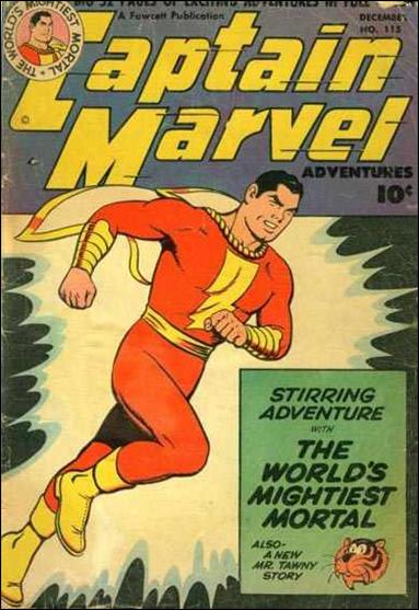 Captain Marvel Adventures 115-A by Fawcett