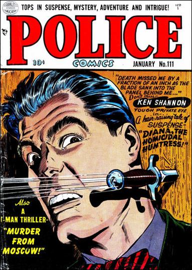 Police Comics 111-A by Comic Magazines