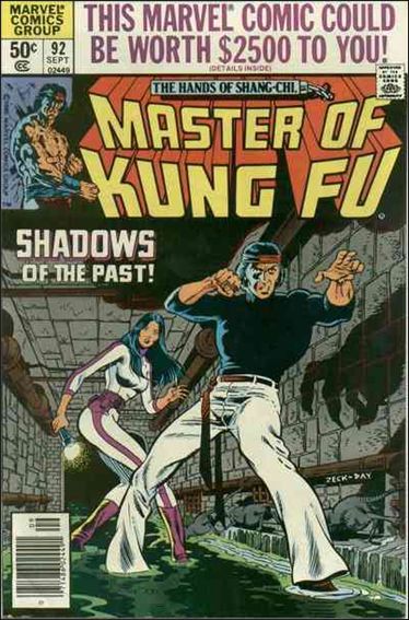 master of kung fu comic