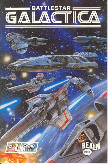 Battlestar Galactica (1997) 1-A by Realm Press