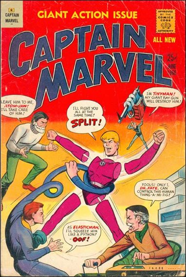 Captain Marvel (1966) 2-A by M.F. Enterprises