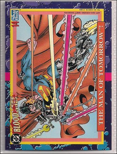 DC Bloodlines 14 A Jan 1993 Trading Card By SkyBox