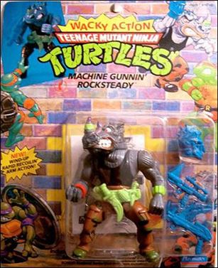 Teenage Mutant Ninja Turtles Wa Machine Gunnin Rocksteady Jan