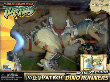 Teenage Mutant Ninja Turtles: Pa Dino Runners - Allosaurus, Jan 2005  Action Figure by Playmates