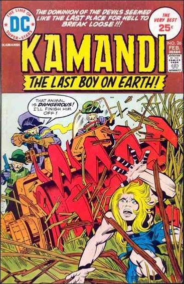 Kamandi, the Last Boy on Earth 26-A by DC