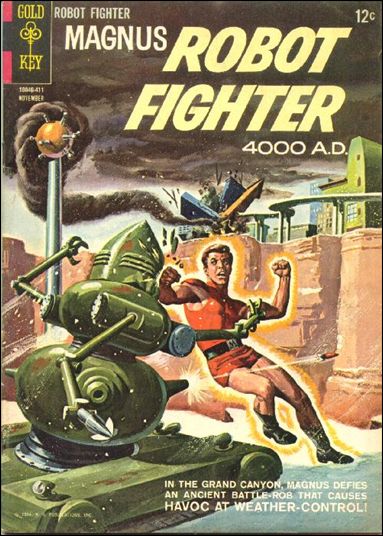 Magnus, Robot Fighter (1963) 8-A by Gold Key