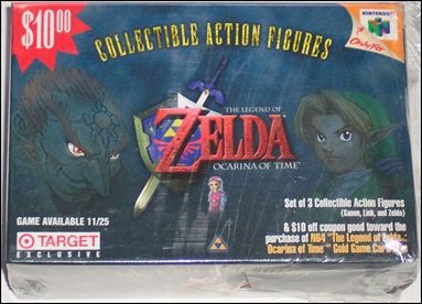 1998 Legend of Zelda: Ocarina of Time Target Exclusive Action