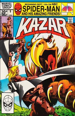 Ka-Zar the Savage 9-B