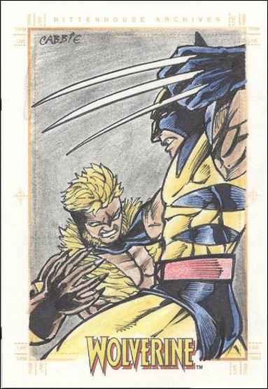 X-Men Origins: Wolverine (Sketch Card Subset) CB-A by Rittenhouse