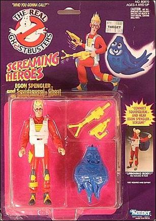 Real Ghostbusters: Screaming Heroes Egon Spengler and Squidsqueal