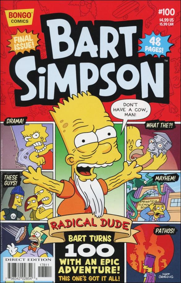 Simpsons Comics Presents Bart Simpson Comic Book By Bongo Title Details