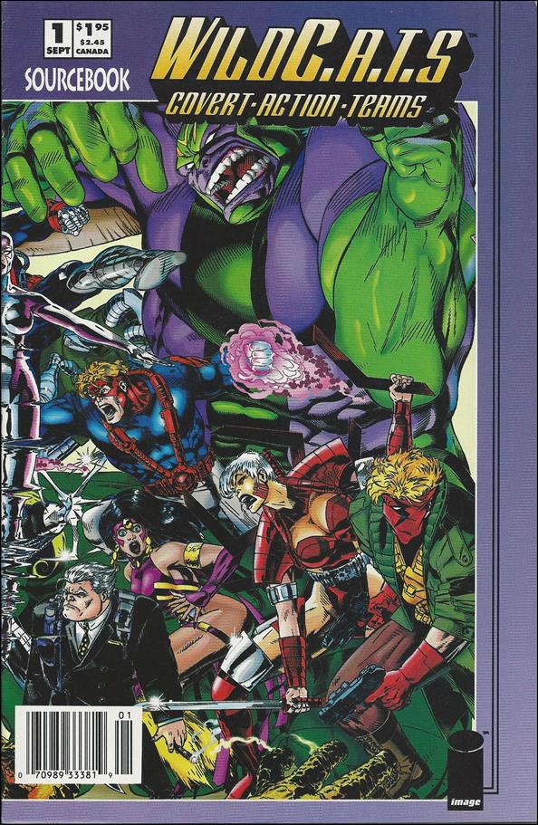 WildC.A.T.s Sourcebook 1-B by Image