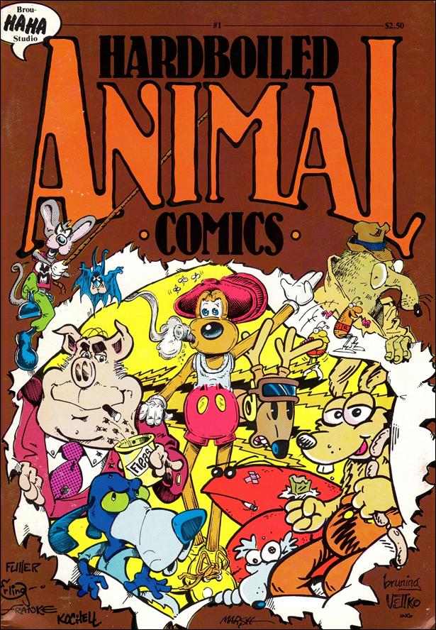 Hardboiled Animal Comics 1-A by Brouhaha Studio