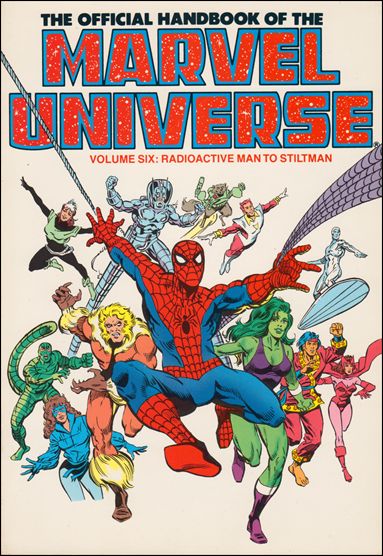 Comic Book Collecting, Starfox … Official Handbook of the Marvel Universe