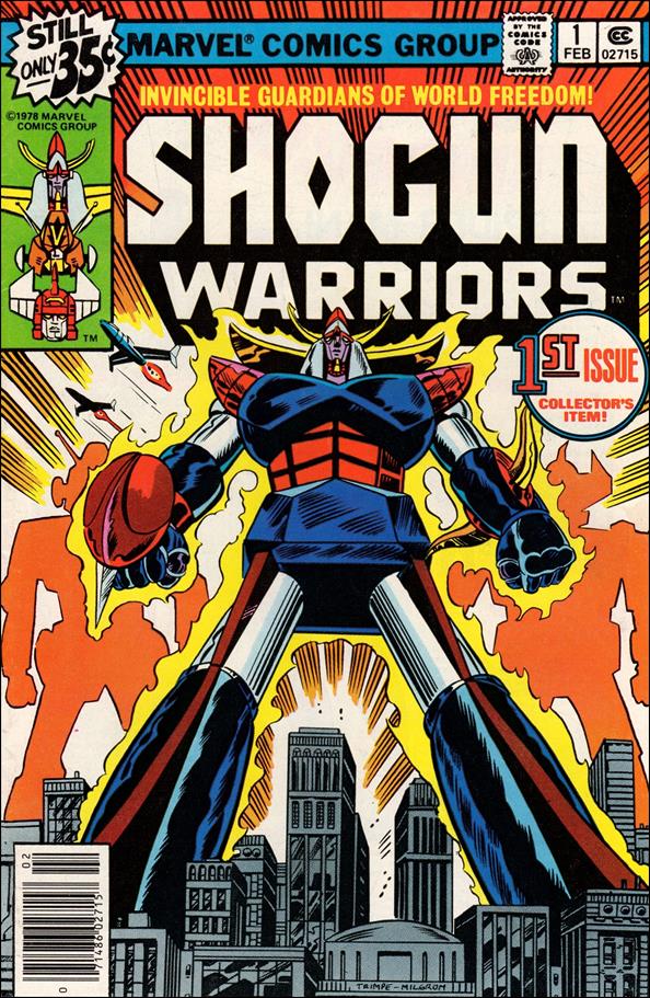 Shogun Warriors 1 A, Feb 1979 Comic Book By Marvel