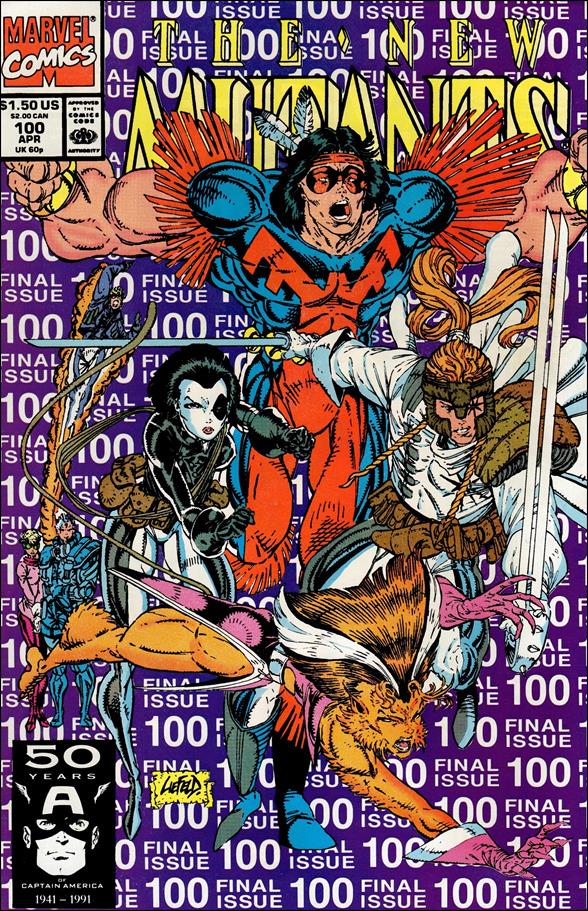 New Mutants (1983) 100-A by Marvel