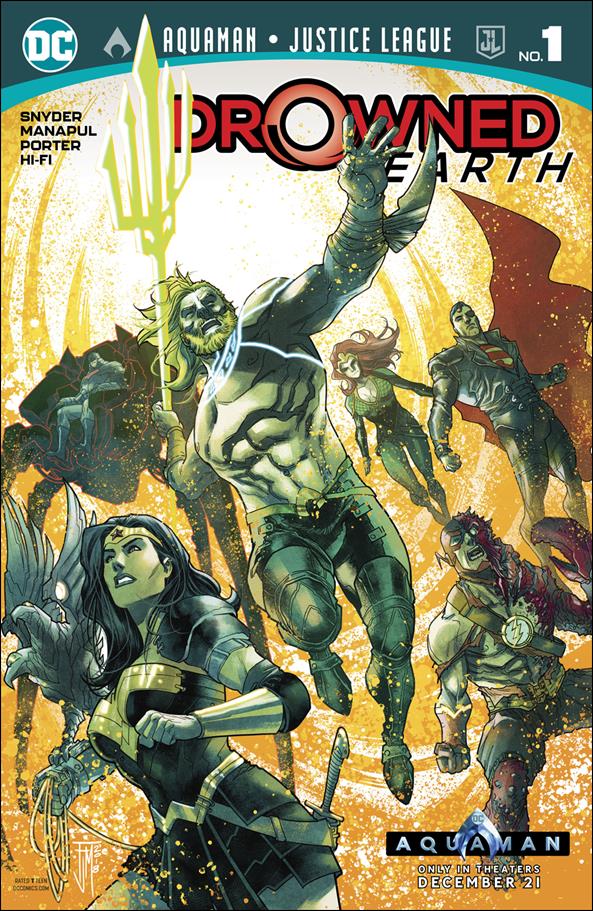 Aquaman/Justice League: Drowned Earth 1-A by DC