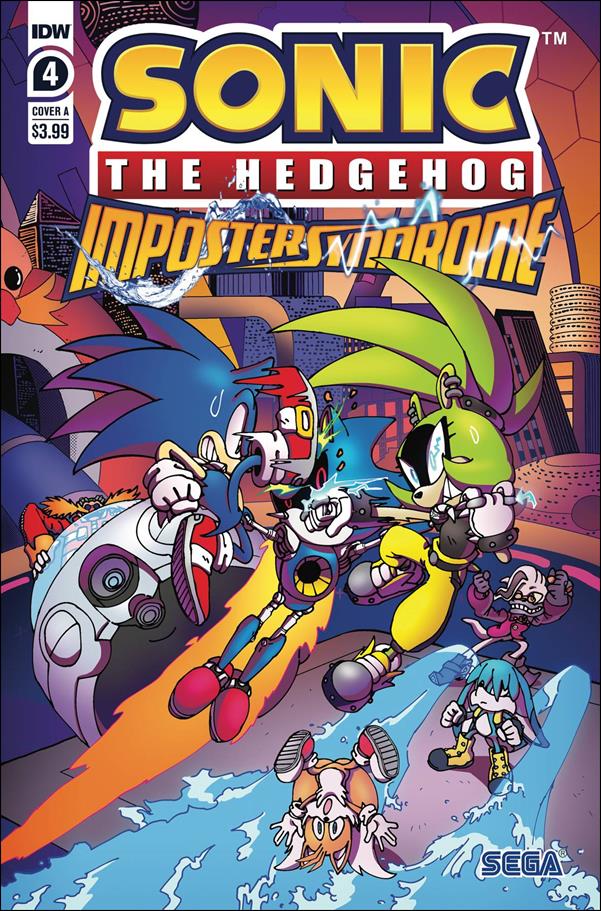 Sonic The Hedgehog Imposter Syn 4 A May 2022 Comic Book By Idw 