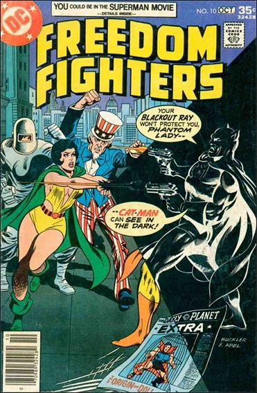 Freedom Fighters (1976) 10-A by DC