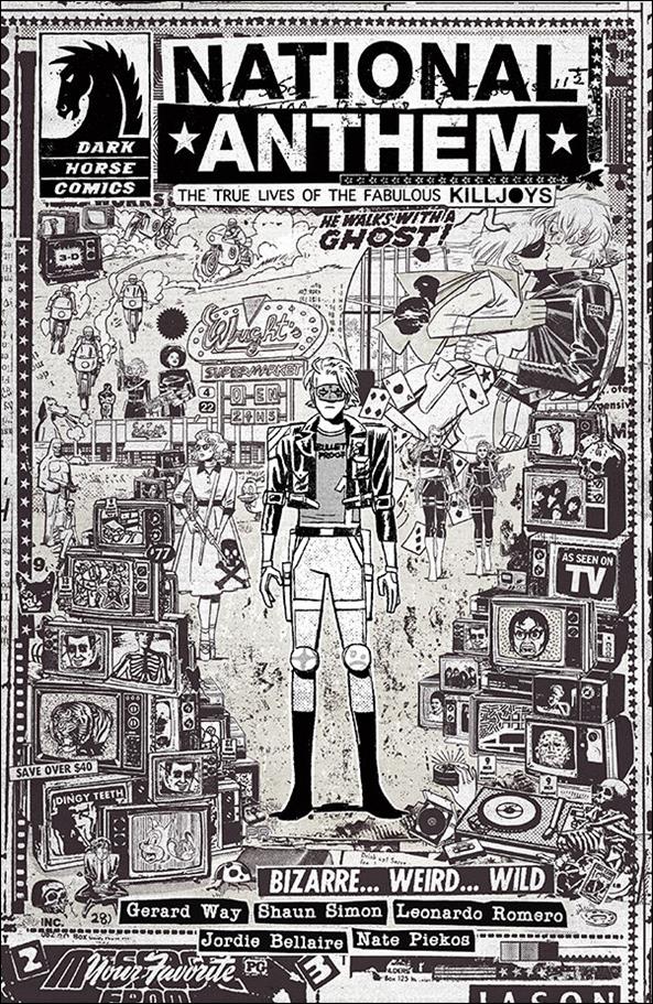 True Lives of the Fabulous Killjoys: National Anthem 1-C by Dark Horse