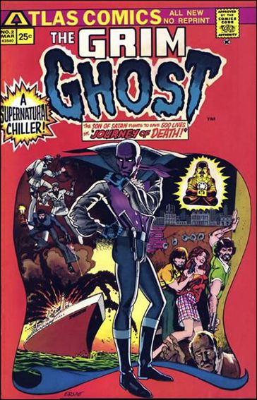 Grim Ghost (1975) 2-A by Atlas-Seaboard