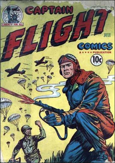 Captain Flight Comics 3-A by Four Star Publications