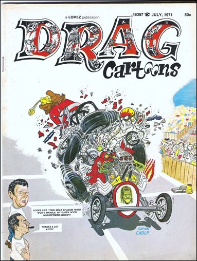 Drag Cartoons (1971) 1-A by Lopez
