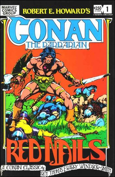 Robert E. Howard's Conan The Barbarian 1-A by Marvel