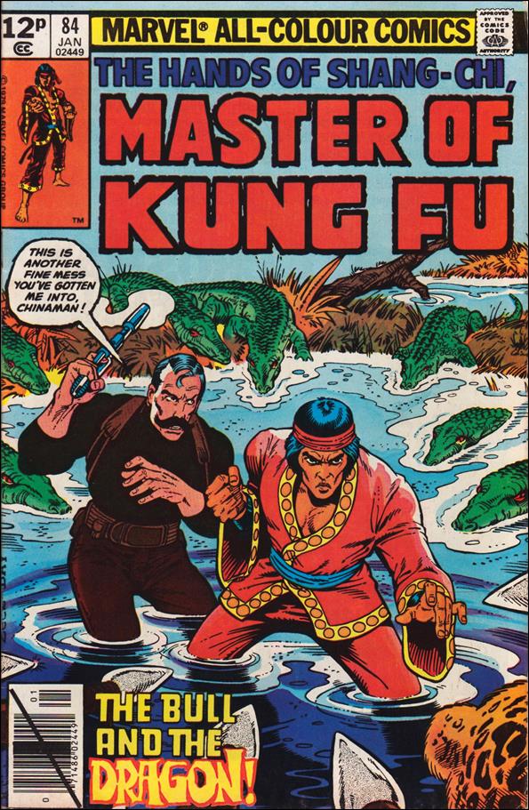 master of kung fu comic