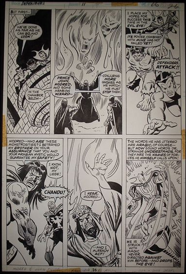Defenders (1972) Issue #11 Page 15 (Line up Page 26) by Marvel
