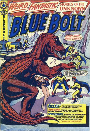 Blue Bolt Comics 107-A by Star Publications